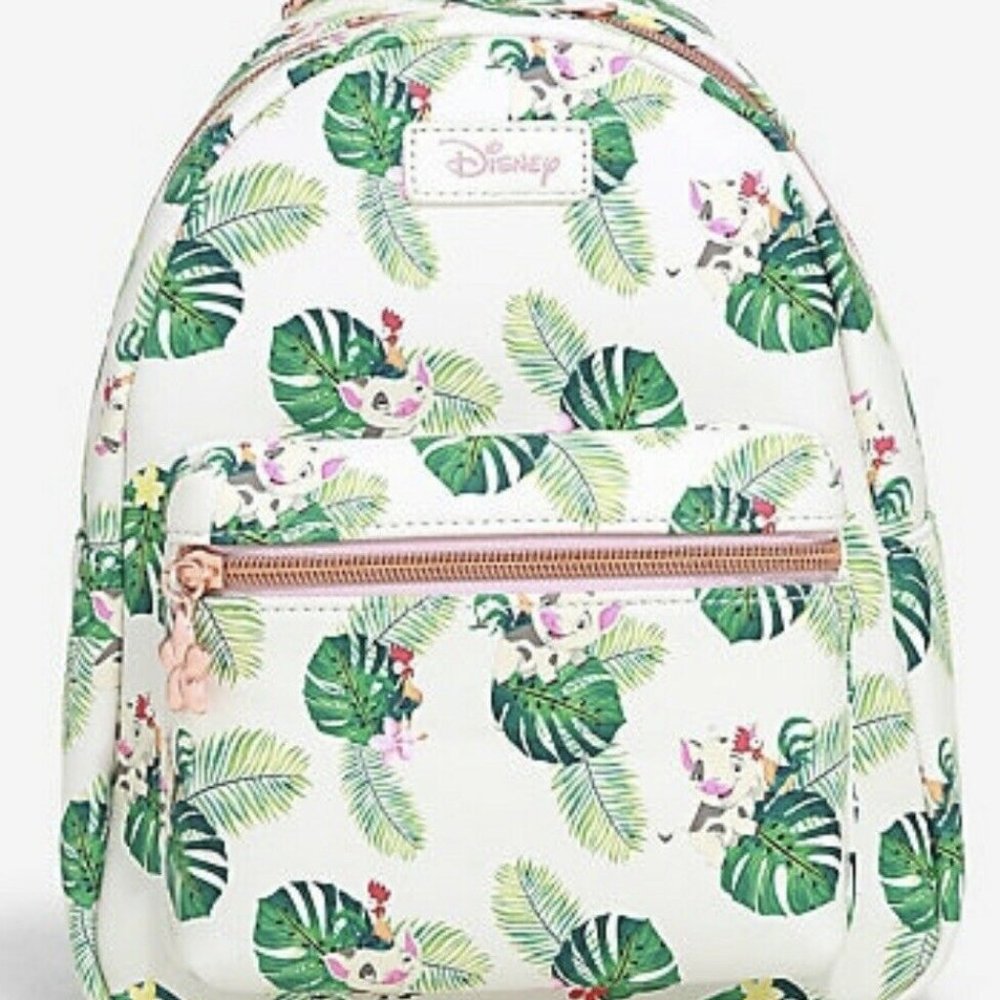 Loungefly Disney Moana Mini Backpack Hei-Hei & Pua - Picture 1 of 4